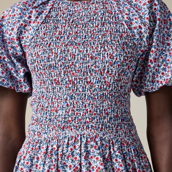 J.crew meadow dress in poppy poplin cotton - Picture 3 of 3